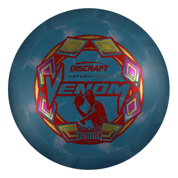 #26 (Red Metallic/Summer Sunset/Gold Metallic) 170-172 Anthony Barela Victory Edition ESP Swirl Venom