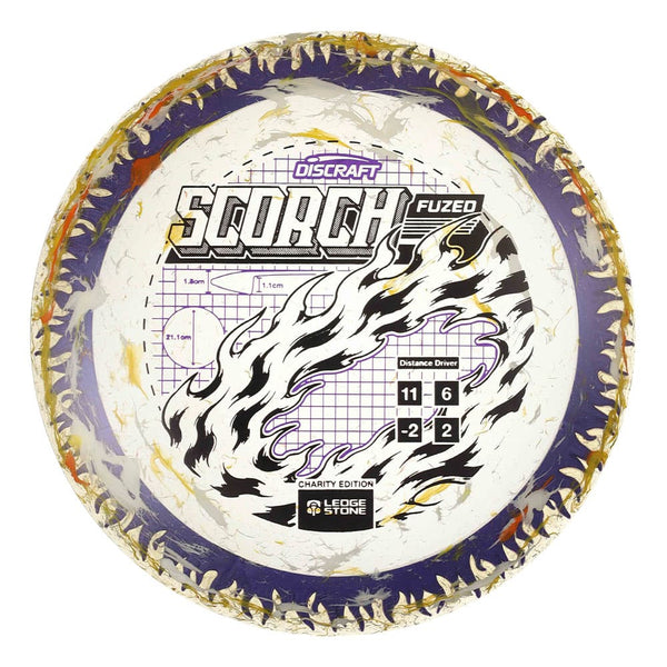 #95 Purple Rim (EXACT DISC) 173-174 Charity Jawbreaker Z Flx Scorch w/ Solid ESP Rim