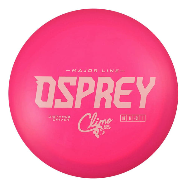 #11 Pink (White Matte) 173-174 Climo Disc Golf Major Line Osprey