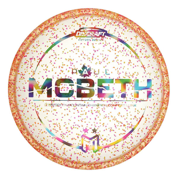 #16 Orange (Jellybean) 173-174 Paul McBeth Victory Edition Z Confetti Luna