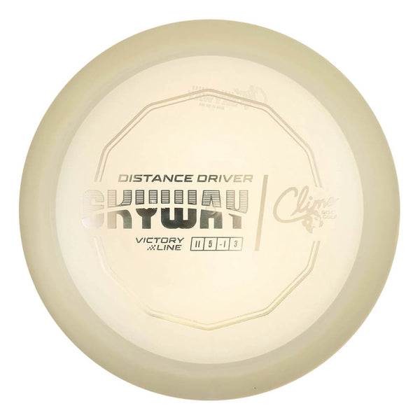 #14 (Silver Metallic) 175-176 Climo Disc Golf Victory Line Skyway