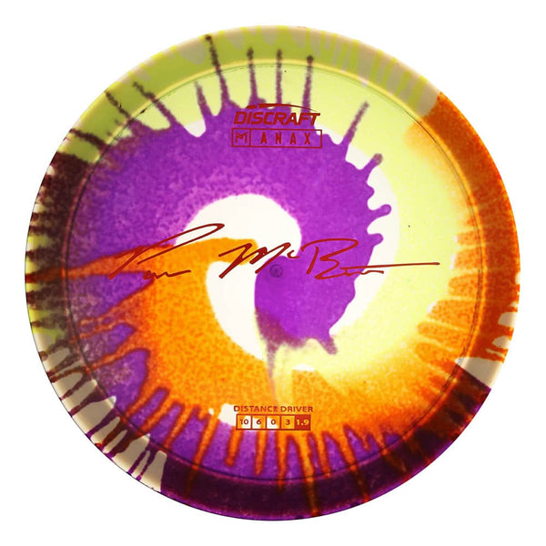 #8 (Red Matte-allic) 170-172 Paul McBeth Fly & Flag Dye Z Anax