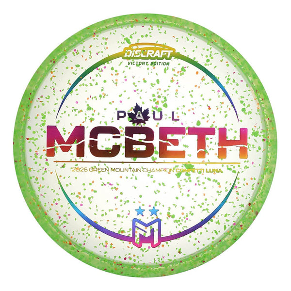#14 Green (Rainbow) 173-174 Paul McBeth Victory Edition Z Confetti Luna