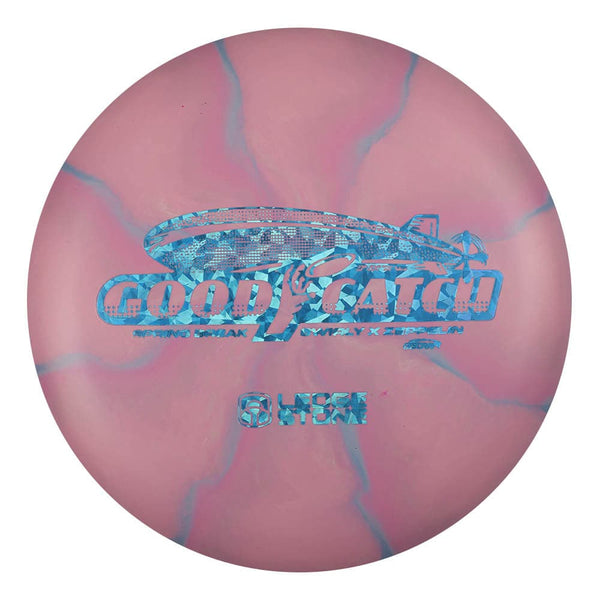 #85 (Blue Light Shatter) 164-166 X Swirl Zeppelin