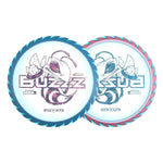 #33 Light Blue/Pink (Pink Flowers) 175-176 Fuzed Line Buzzz with Saw Pattern