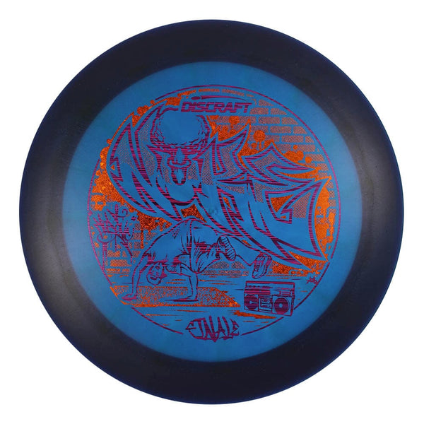 #68 (Purple Lasers/Orange Sparkle Stars) 164-166 ESP Lite Nuke