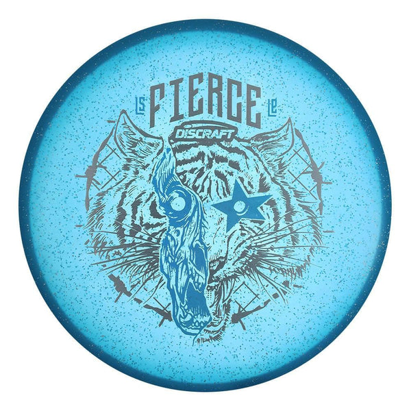 #4 Blue-Green (Silver Brushed & Blue Light Holo) 170-172 Z Glo Sparkle Fierce