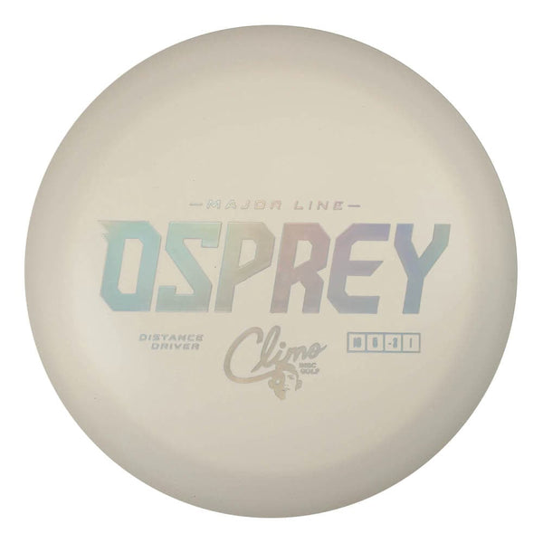 #7 White (Silver Holo) 170-172 Climo Disc Golf Major Line Osprey