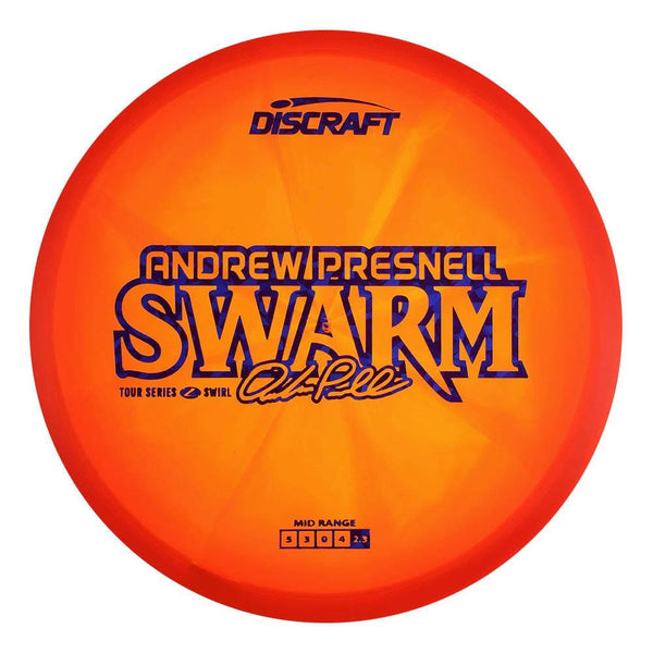 #8 (Blue Dark Shatter) 175-176 2025 Tour Series Z Swirl Andrew Presnell Swarm