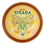 #2 (Blue Matte/Orange Sparkle Stars) 164-166 Z Swirl Cicada