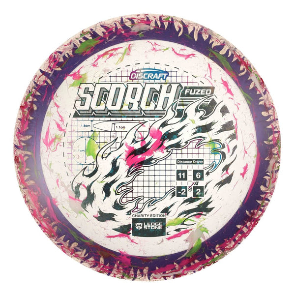 #90 Purple Rim (EXACT DISC) 173-174 Charity Jawbreaker Z Flx Scorch w/ Solid ESP Rim