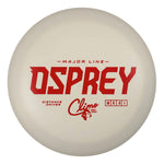 #6 White (Red Matte) 170-172 Climo Disc Golf Major Line Osprey