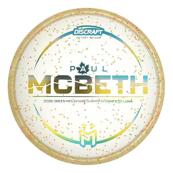 #11 Clear (Spring Sunset) 173-174 Paul McBeth Victory Edition Z Confetti Luna