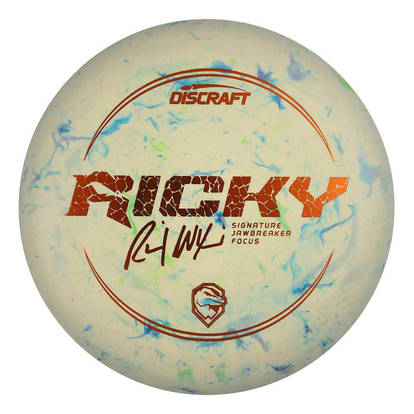 #17 (Orange Metallic) 173-174 Ricky Wysocki Signature Jawbreaker Focus