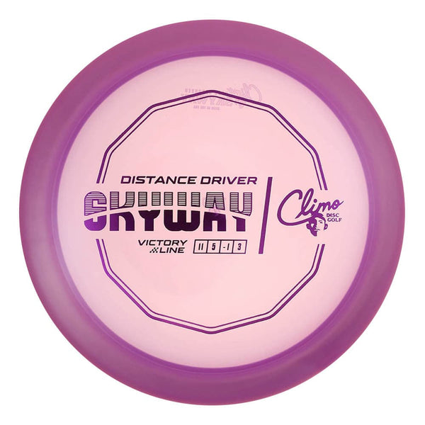 #9 (Purple Metallic) 173-174 Climo Disc Golf Victory Line Skyway