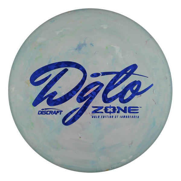 #6 (Blue Dark Shatter) 173-174 DGLO CT JB Swirl Zone