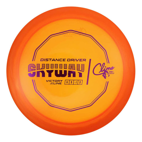 #8 (Purple Metallic) 173-174 Climo Disc Golf Victory Line Skyway