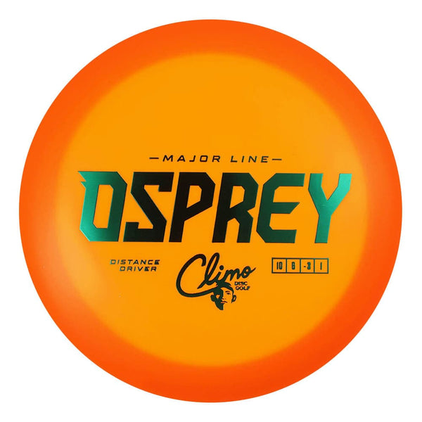 #4 Orange (Green Metallic) 170-172 Climo Disc Golf Major Line Osprey