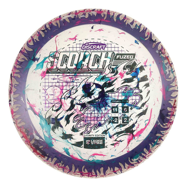 #87 Purple Rim (EXACT DISC) 173-174 Charity Jawbreaker Z Flx Scorch w/ Solid ESP Rim