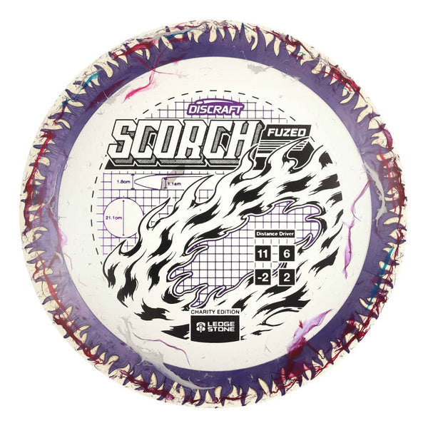 #86 Purple Rim (EXACT DISC) 173-174 Charity Jawbreaker Z Flx Scorch w/ Solid ESP Rim