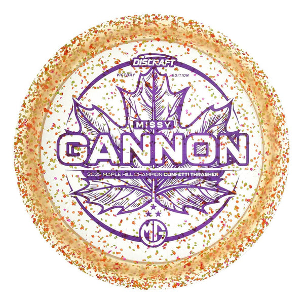 #28 (Purple Matte) 167-169 Missy Gannon Maple Hill Confetti Thrasher