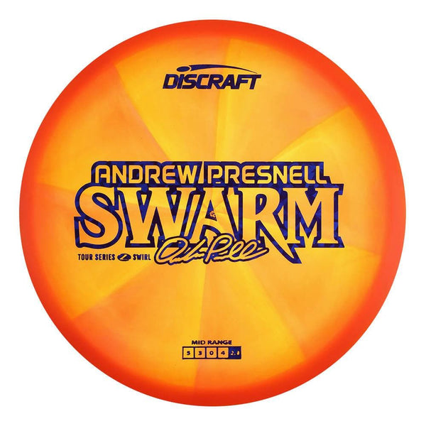 #3 (Blue Dark Shatter) 175-176 2025 Tour Series Z Swirl Andrew Presnell Swarm