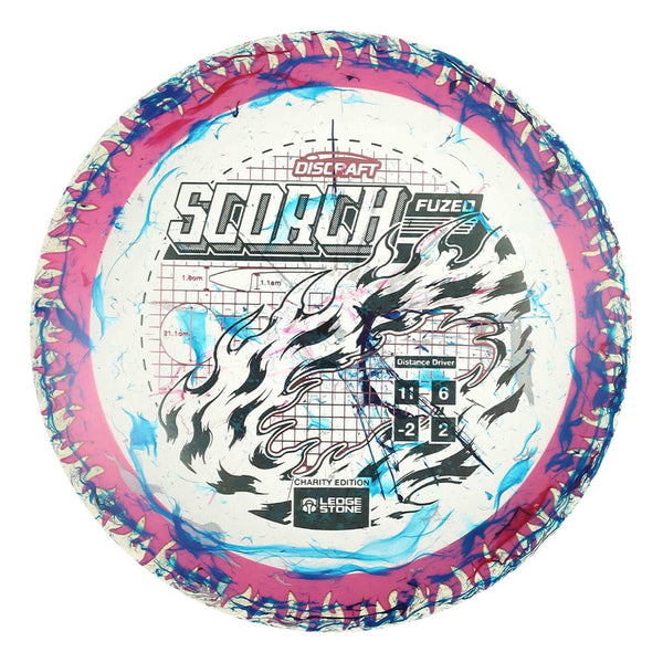 #85 Pink Rim (EXACT DISC) 173-174 Charity Jawbreaker Z Flx Scorch w/ Solid ESP Rim