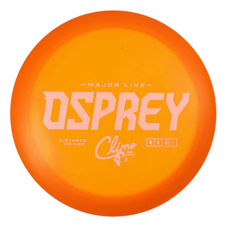 #1 Orange (White Matte) 167-169 Climo Disc Golf Major Line Osprey