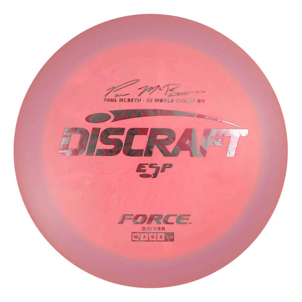 #5 (Pink Rose) 160-163 Paul McBeth 5x ESP Force