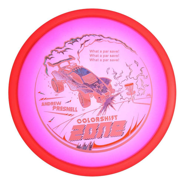 #40 Red (3) 173-174 Andrew Presnell TriFoil Colorshift Z Zone