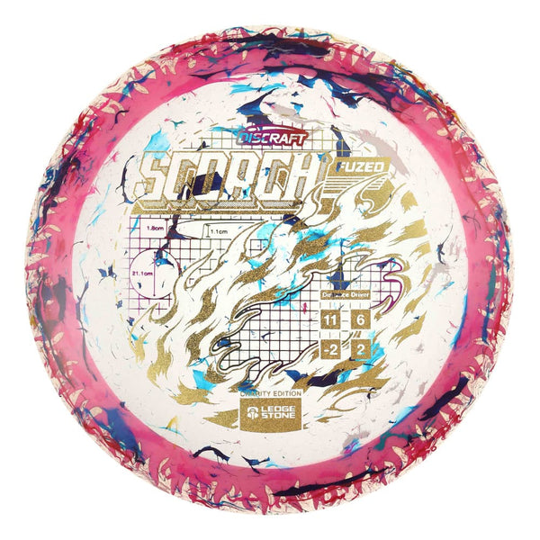 #84 Pink Rim (EXACT DISC) 173-174 Charity Jawbreaker Z Flx Scorch w/ Solid ESP Rim