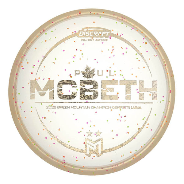 #5 Clear (Discraft) 173-174 Paul McBeth Victory Edition Z Confetti Luna