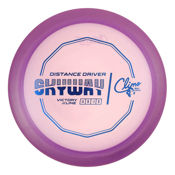 #3 (Blue Metallic) 173-174 Climo Disc Golf Victory Line Skyway