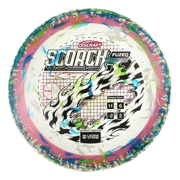 #83 Pink Rim (EXACT DISC) 173-174 Charity Jawbreaker Z Flx Scorch w/ Solid ESP Rim