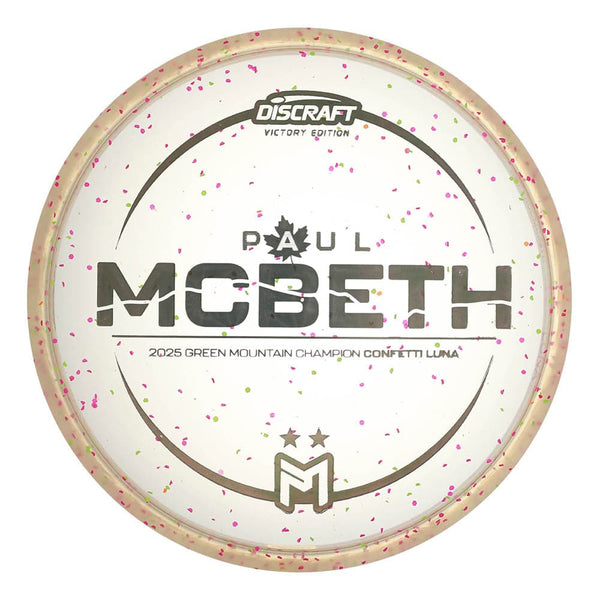 #4 Clear (Black Kaleidoscope) 173-174 Paul McBeth Victory Edition Z Confetti Luna