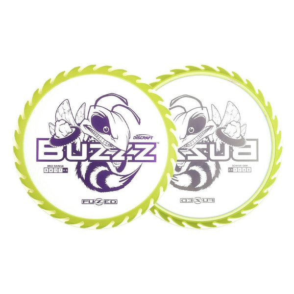 #43 Clear/Yellow (Purple Metallic) 175-176 Fuzed Line Buzzz with Saw Pattern