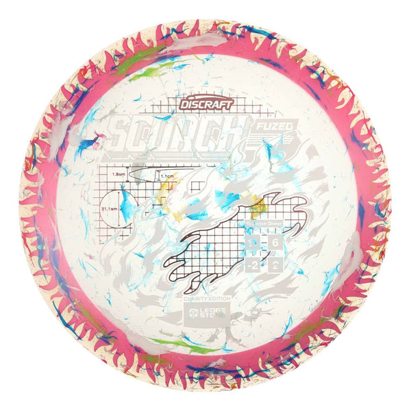 #82 Pink Rim (EXACT DISC) 173-174 Charity Jawbreaker Z Flx Scorch w/ Solid ESP Rim