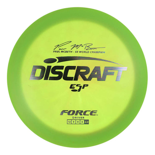 #2 (Oil Slick) 160-163 Paul McBeth 5x ESP Force