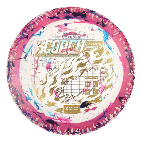 #81 Pink Rim (EXACT DISC) 173-174 Charity Jawbreaker Z Flx Scorch w/ Solid ESP Rim
