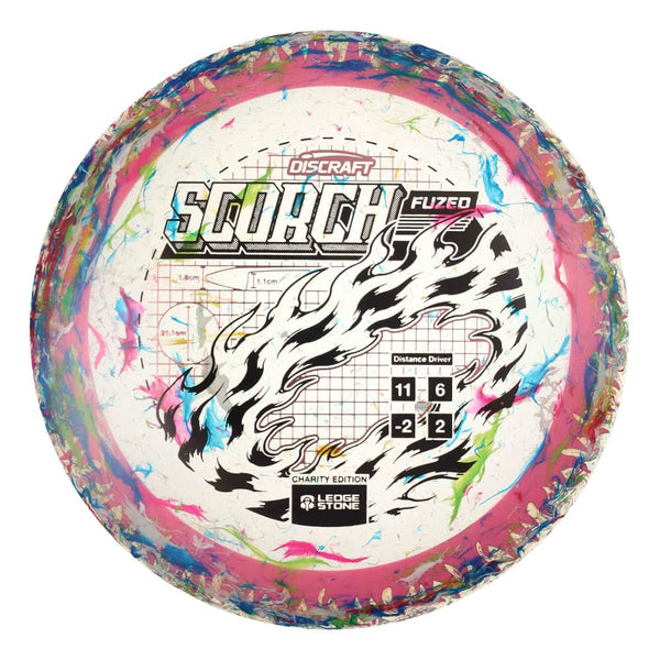 #80 Pink Rim (EXACT DISC) 173-174 Charity Jawbreaker Z Flx Scorch w/ Solid ESP Rim
