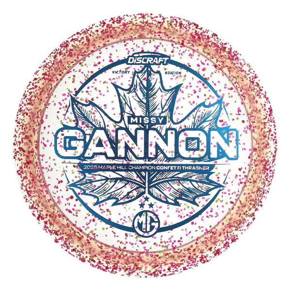 #22 (Blue Metallic) 167-169 Missy Gannon Maple Hill Confetti Thrasher