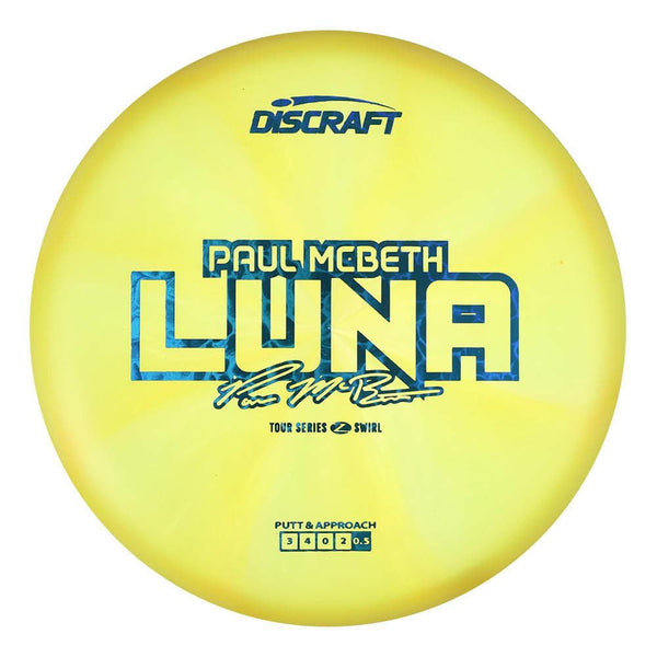 #50 (Blue Pebbles) 173-174 2025 Tour Series Z Swirl Paul McBeth Luna #2