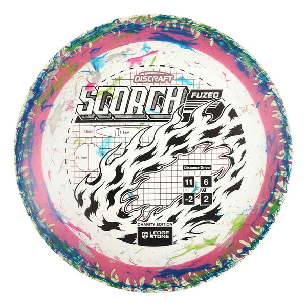 #79 Pink Rim (EXACT DISC) 173-174 Charity Jawbreaker Z Flx Scorch w/ Solid ESP Rim