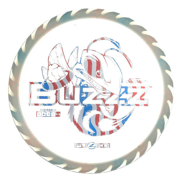 #81 (Flag) 170-172 Fuzed Line Buzzz with Saw Pattern