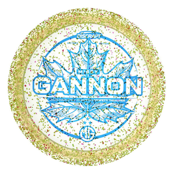 #20 (Blue Matte) 167-169 Missy Gannon Maple Hill Confetti Thrasher