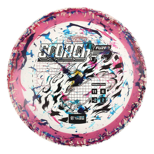 #77 Pink Rim (EXACT DISC) 173-174 Charity Jawbreaker Z Flx Scorch w/ Solid ESP Rim