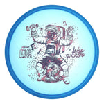 #8 Blue (Pink Flowers) 170-172 Super Flex Luna