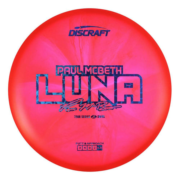 #46 (Blue Pebbles) 173-174 2025 Tour Series Z Swirl Paul McBeth Luna #2