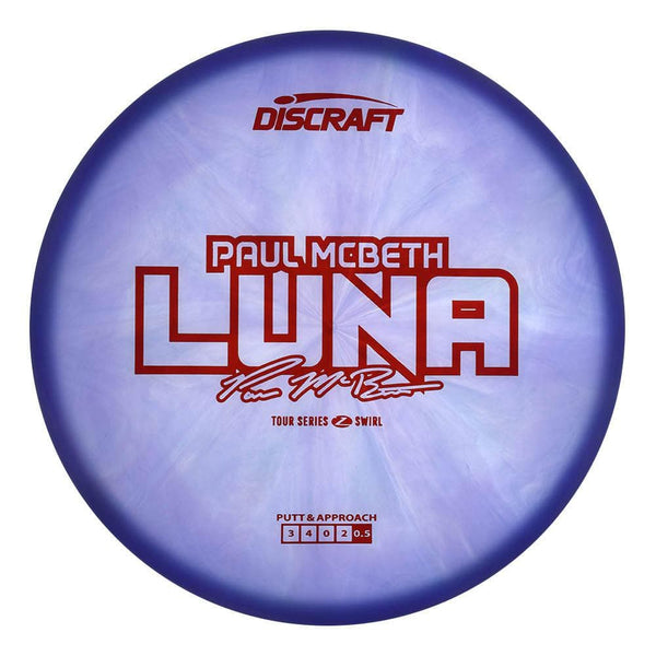 #49 (Red Matte) 173-174 2025 Tour Series Z Swirl Paul McBeth Luna