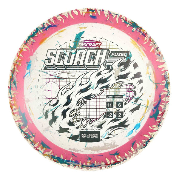 #73 Pink Rim (EXACT DISC) 173-174 Charity Jawbreaker Z Flx Scorch w/ Solid ESP Rim